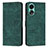 Funda de Cuero Cartera con Soporte Carcasa Y01X para Oppo A58 4G Verde