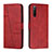 Funda de Cuero Cartera con Soporte Carcasa Y01X para Sony Xperia 10 V Rojo