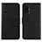 Funda de Cuero Cartera con Soporte Carcasa Y01X para Xiaomi Mi 11T 5G Negro