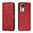 Funda de Cuero Cartera con Soporte Carcasa Y01X para Xiaomi Mi 12T Pro 5G Rojo