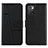 Funda de Cuero Cartera con Soporte Carcasa Y01X para Xiaomi Redmi Note 11 4G (2021) Negro