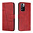 Funda de Cuero Cartera con Soporte Carcasa Y01X para Xiaomi Redmi Note 11 Pro+ Plus 5G Rojo