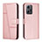 Funda de Cuero Cartera con Soporte Carcasa Y01X para Xiaomi Redmi Note 12 4G Oro Rosa