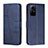 Funda de Cuero Cartera con Soporte Carcasa Y01X para Xiaomi Redmi Note 12S Azul