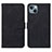 Funda de Cuero Cartera con Soporte Carcasa Y02B para Apple iPhone 14 Plus Negro