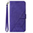 Funda de Cuero Cartera con Soporte Carcasa Y02B para Google Pixel 8 Pro 5G Morado