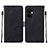 Funda de Cuero Cartera con Soporte Carcasa Y02B para OnePlus Nord CE 3 5G Negro