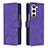 Funda de Cuero Cartera con Soporte Carcasa Y02B para Samsung Galaxy Z Fold5 5G Morado