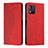 Funda de Cuero Cartera con Soporte Carcasa Y02X para Motorola Moto E13 Rojo