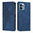 Funda de Cuero Cartera con Soporte Carcasa Y02X para Motorola Moto Edge Plus (2023) 5G Azul