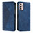 Funda de Cuero Cartera con Soporte Carcasa Y02X para Motorola Moto G Stylus (2022) 5G Azul