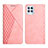 Funda de Cuero Cartera con Soporte Carcasa Y02X para Motorola Moto G100 5G Oro Rosa