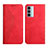 Funda de Cuero Cartera con Soporte Carcasa Y02X para Motorola Moto G200 5G Rojo