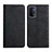 Funda de Cuero Cartera con Soporte Carcasa Y02X para Oppo A54 5G Negro