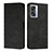 Funda de Cuero Cartera con Soporte Carcasa Y02X para Oppo K10 5G India Negro