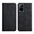 Funda de Cuero Cartera con Soporte Carcasa Y02X para Oppo Reno5 Z 5G Negro