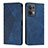 Funda de Cuero Cartera con Soporte Carcasa Y02X para Oppo Reno9 5G Azul