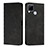 Funda de Cuero Cartera con Soporte Carcasa Y02X para Realme 7i RMX2193 Negro