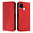 Funda de Cuero Cartera con Soporte Carcasa Y02X para Realme 7i RMX2193 Rojo