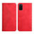 Funda de Cuero Cartera con Soporte Carcasa Y02X para Samsung Galaxy S20 Plus 5G Rojo