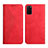 Funda de Cuero Cartera con Soporte Carcasa Y02X para Samsung Galaxy S20 Plus Rojo