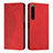Funda de Cuero Cartera con Soporte Carcasa Y02X para Sony Xperia 1 IV SO-51C Rojo