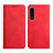 Funda de Cuero Cartera con Soporte Carcasa Y02X para Sony Xperia 5 III SO-53B Rojo