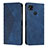 Funda de Cuero Cartera con Soporte Carcasa Y02X para Xiaomi POCO C31 Azul