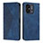 Funda de Cuero Cartera con Soporte Carcasa Y02X para Xiaomi Poco C55 Azul