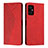 Funda de Cuero Cartera con Soporte Carcasa Y02X para Xiaomi Poco M4 5G Rojo