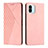 Funda de Cuero Cartera con Soporte Carcasa Y02X para Xiaomi Redmi A2 Plus Oro Rosa