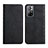 Funda de Cuero Cartera con Soporte Carcasa Y02X para Xiaomi Redmi Note 11 5G Negro