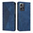 Funda de Cuero Cartera con Soporte Carcasa Y02X para Xiaomi Redmi Note 12 4G Azul