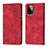 Funda de Cuero Cartera con Soporte Carcasa Y03B para Motorola Moto G Power 5G (2023) Rojo