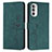 Funda de Cuero Cartera con Soporte Carcasa Y03X para Motorola Moto Edge (2022) 5G Verde