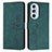 Funda de Cuero Cartera con Soporte Carcasa Y03X para Motorola Moto Edge 30 Pro 5G Verde