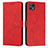 Funda de Cuero Cartera con Soporte Carcasa Y03X para Motorola Moto G50 5G Rojo