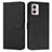 Funda de Cuero Cartera con Soporte Carcasa Y03X para Motorola Moto G53 5G Negro