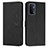 Funda de Cuero Cartera con Soporte Carcasa Y03X para OnePlus Nord N200 5G Negro