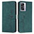 Funda de Cuero Cartera con Soporte Carcasa Y03X para OnePlus Nord N300 5G Verde