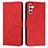 Funda de Cuero Cartera con Soporte Carcasa Y03X para Samsung Galaxy A04s Rojo