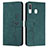 Funda de Cuero Cartera con Soporte Carcasa Y03X para Samsung Galaxy M10S Verde