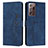 Funda de Cuero Cartera con Soporte Carcasa Y03X para Samsung Galaxy Note 20 Ultra 5G Azul