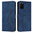 Funda de Cuero Cartera con Soporte Carcasa Y03X para Samsung Galaxy S20 Plus 5G Azul