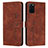 Funda de Cuero Cartera con Soporte Carcasa Y03X para Samsung Galaxy S20 Plus Marron