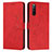 Funda de Cuero Cartera con Soporte Carcasa Y03X para Sony Xperia 10 IV SO-52C Rojo