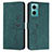 Funda de Cuero Cartera con Soporte Carcasa Y03X para Xiaomi Redmi 11 Prime 5G Verde