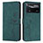 Funda de Cuero Cartera con Soporte Carcasa Y03X para Xiaomi Redmi Note 11E Pro 5G Verde