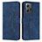 Funda de Cuero Cartera con Soporte Carcasa Y03X para Xiaomi Redmi Note 12 4G Azul