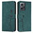 Funda de Cuero Cartera con Soporte Carcasa Y03X para Xiaomi Redmi Note 12 4G Verde